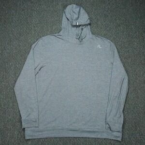 Rhoback Hoodie Mens 3XL Blue Hesi Performance Lightweight Golf Pullover